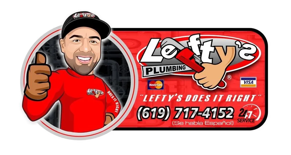 Slide of Lefty's Plumbing