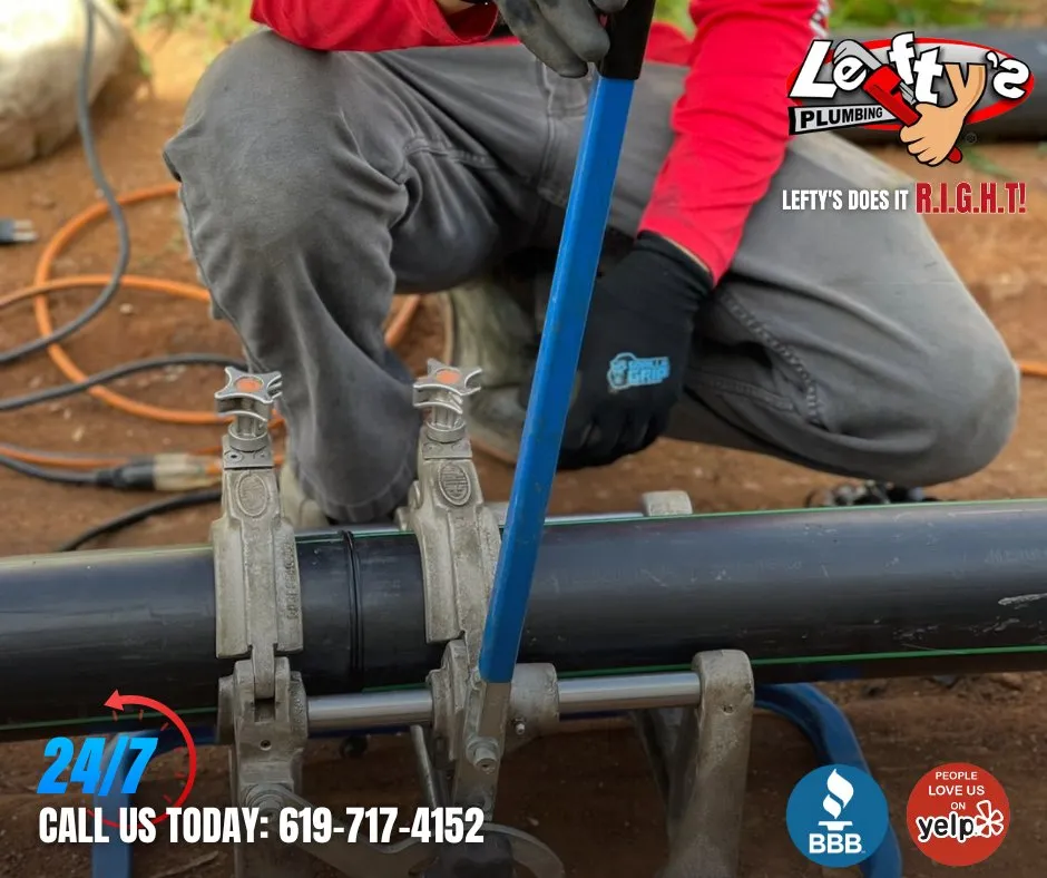 Slide of Lefty's Plumbing