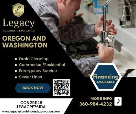 Slide of Legacy Plumbing and Excavation