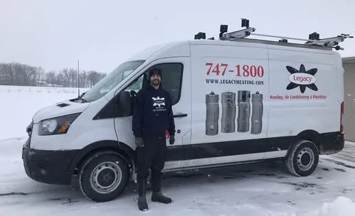 Slide of Legacy Plumbing Heating & Air