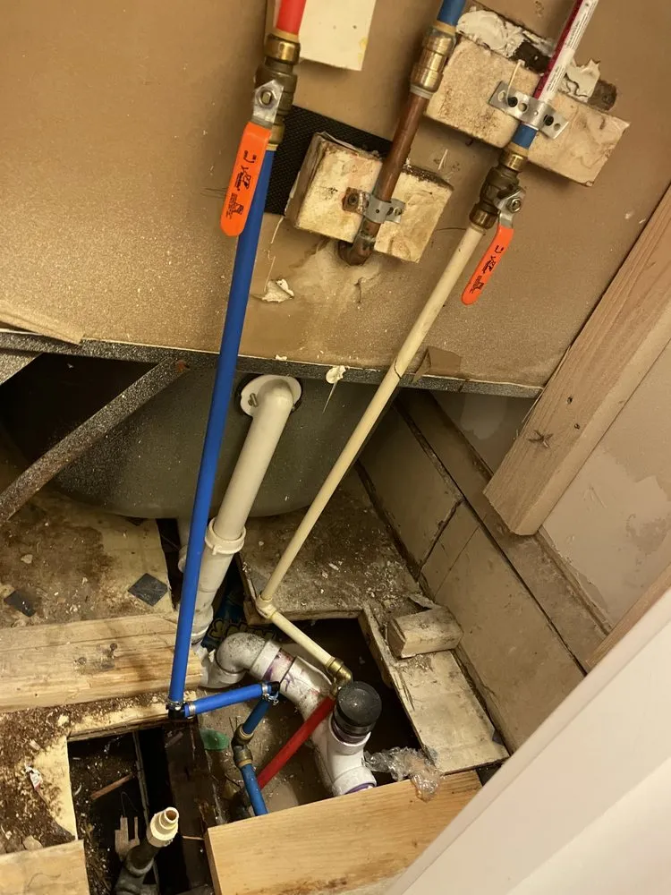 Slide of Lehman Drain & Septic