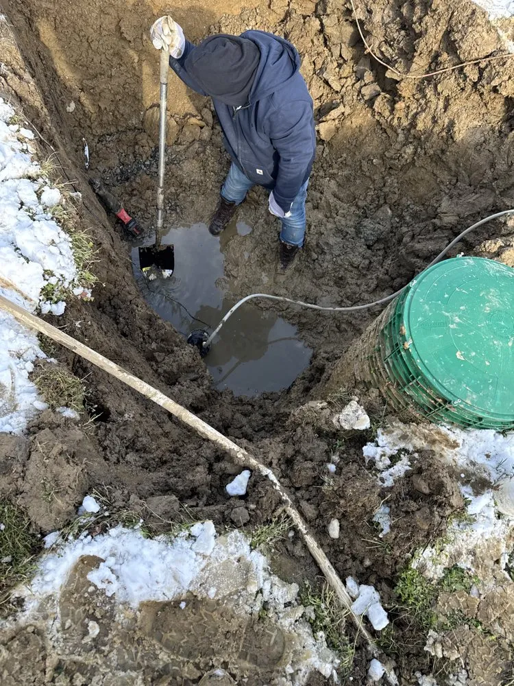 Slide of Lehman Drain & Septic