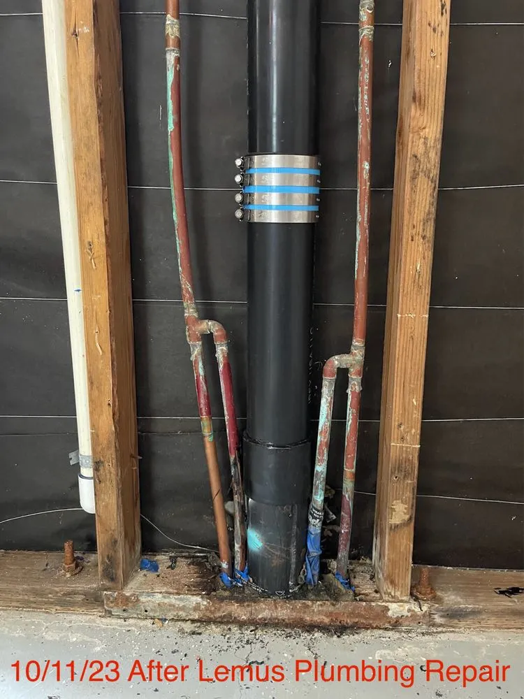 Slide of Lemus Plumbing