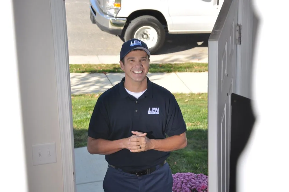 Slide of Len The Plumber