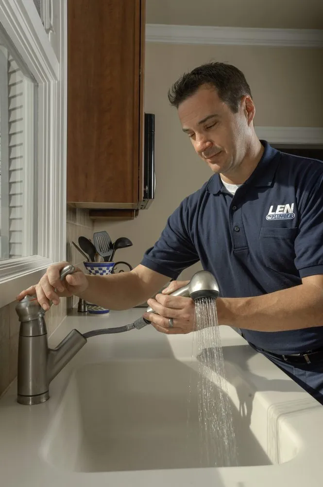 Slide of Len The Plumber