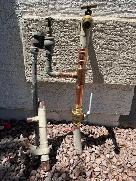 Affordable water heater service for homes in Queen Creek, AZ by Lenear Plumbing