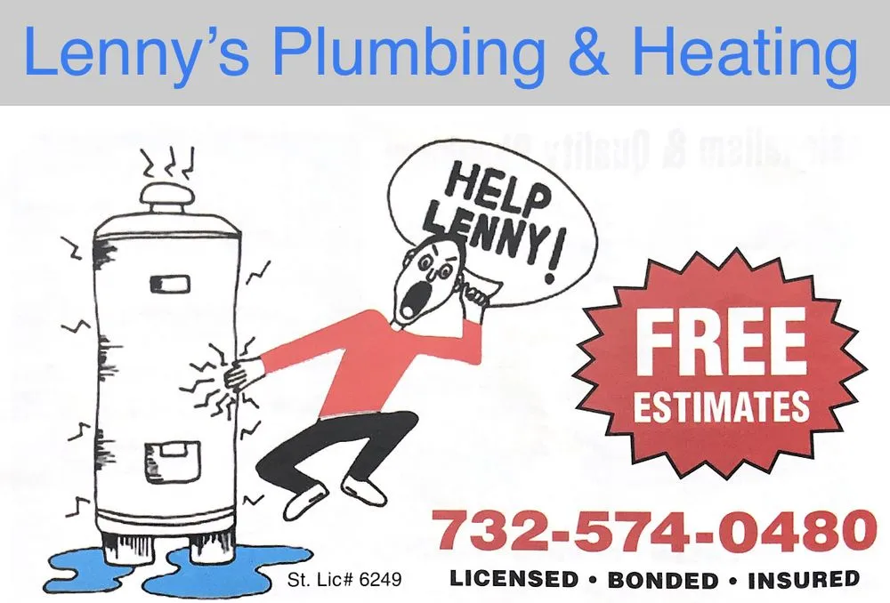 Expert water heater service for homes in Clark, NJ by Lenny's Plumbing & Heating