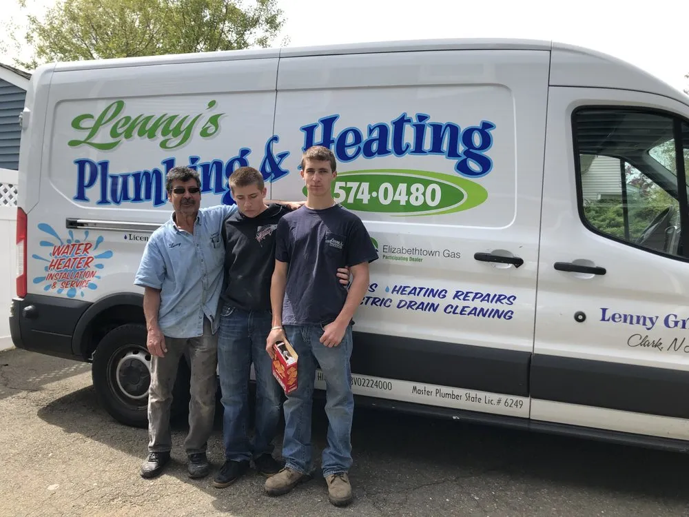 Slide of Lenny's Plumbing & Heating