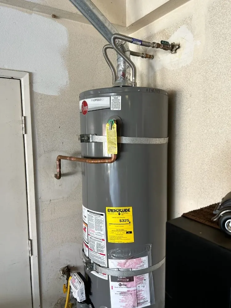 Professional water heater service for homes in Winchester, CA by Lenox Custom Plumbing