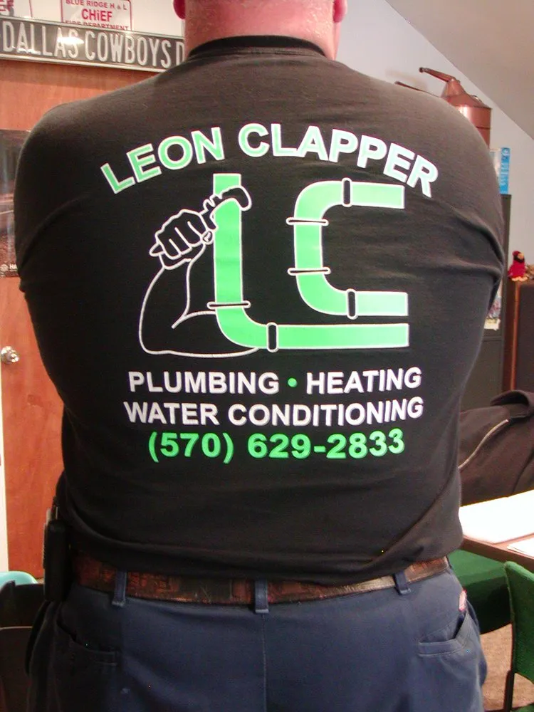 Slide of Leon Clapper Plumbing Heating & Water Conditioning