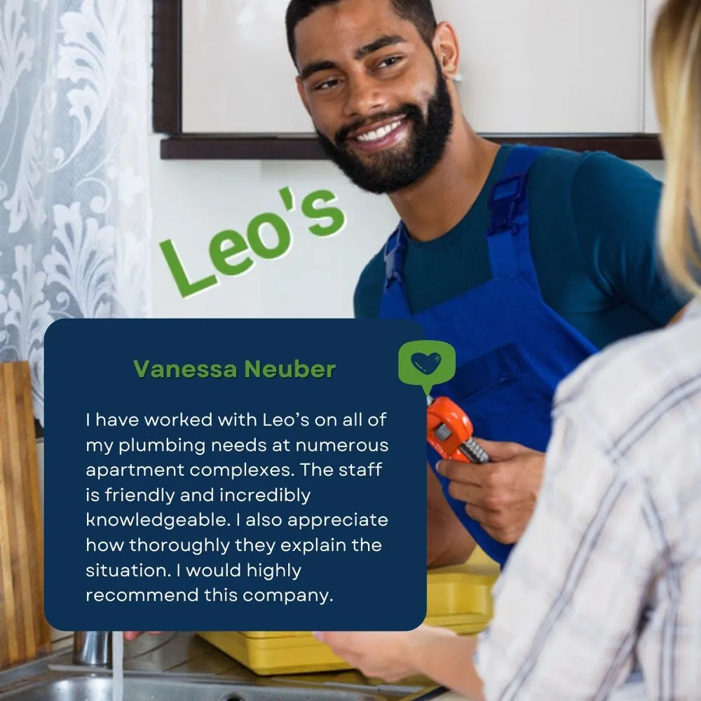 Slide of Leo's Sewer-Drain Plumbing