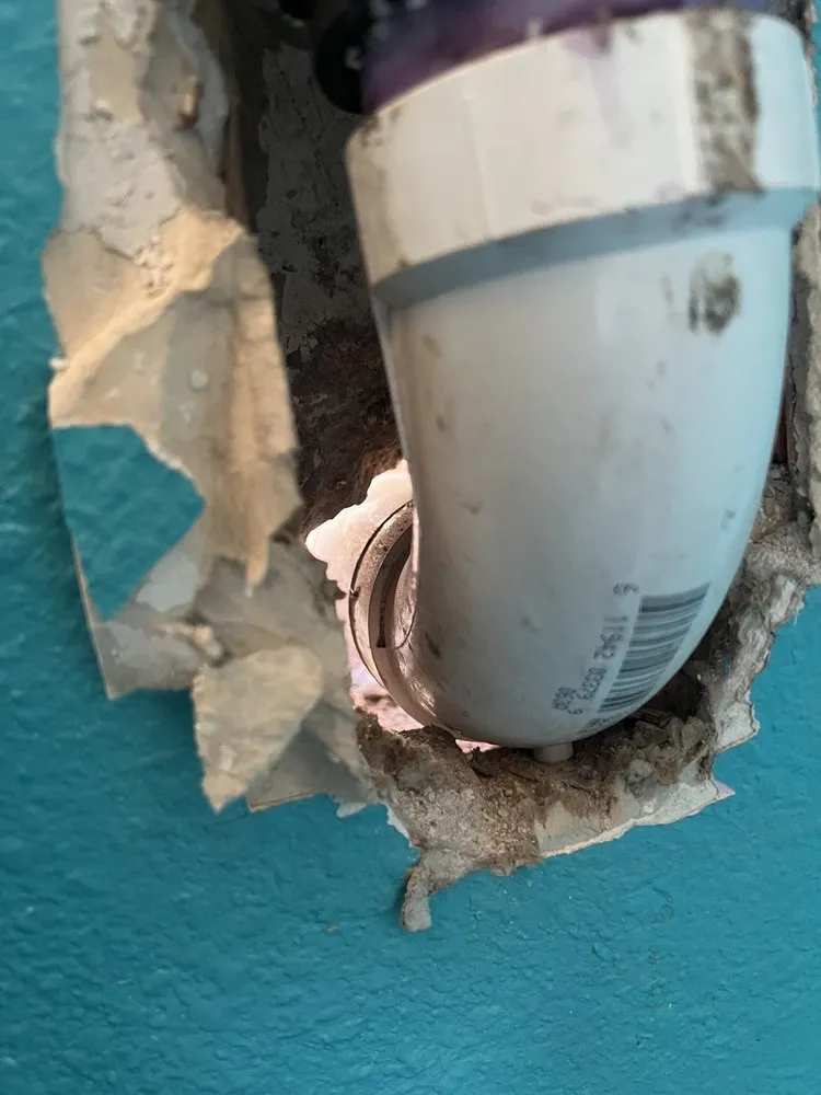 Slide of Leo's Sewer-Drain Plumbing