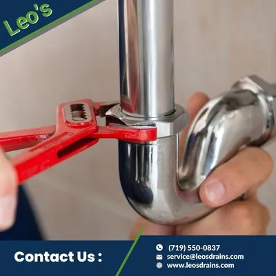 Leo's Sewer-Drain Plumbing Logo