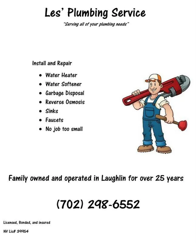 Slide of Les' Plumbing Service