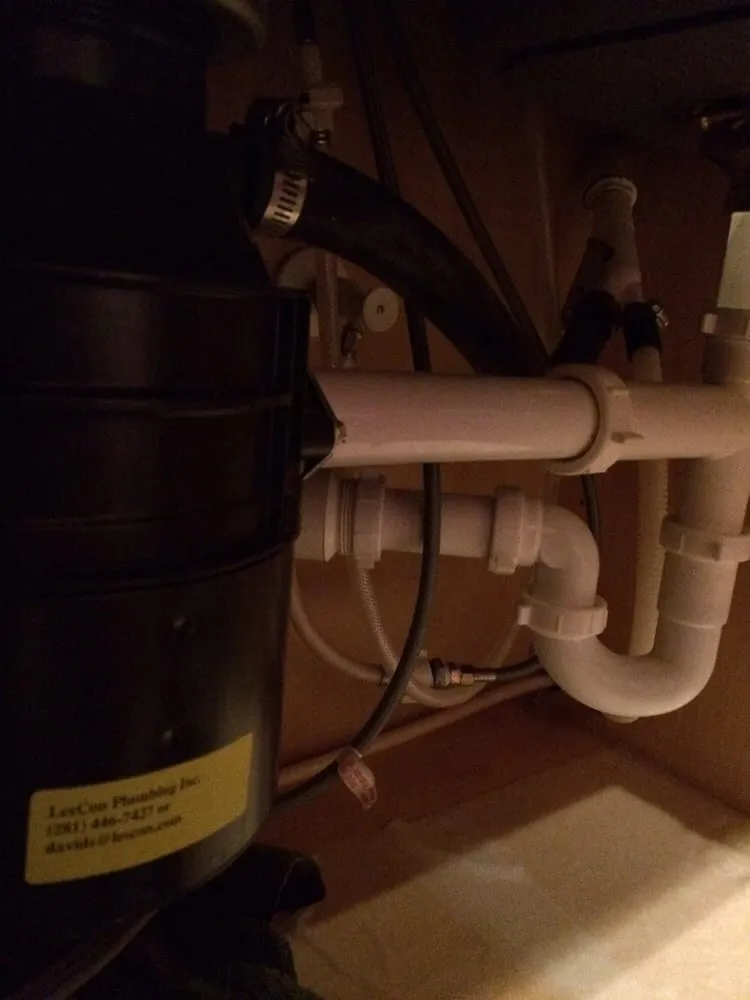 Slide of Lescon Plumbing