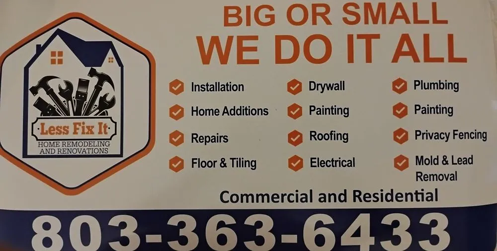 Slide of Less Fix It Home Remodeling & Renovations