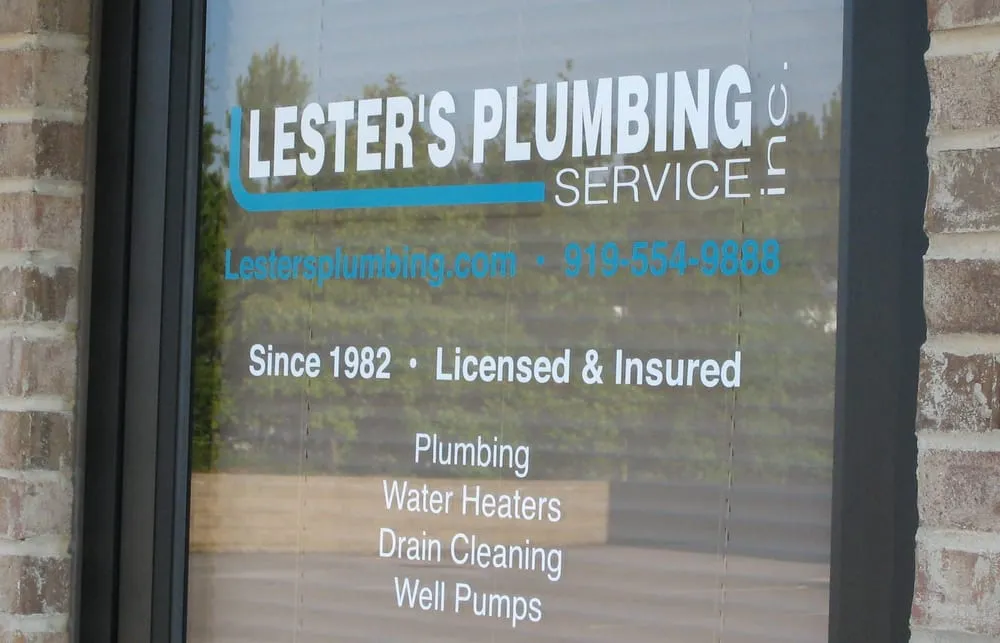 Slide of Lester's Plumbing Service