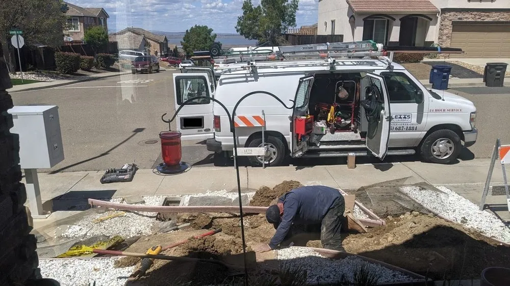 Expert pipe repair for homes in Concord, CA by Letts Plumbing