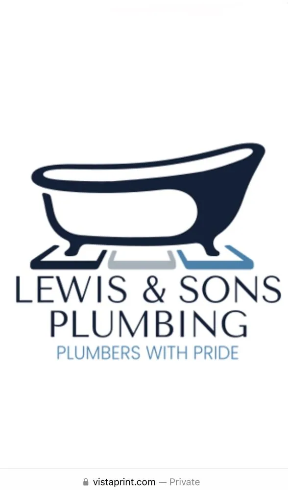 Slide of Lewis & Sons plumbing