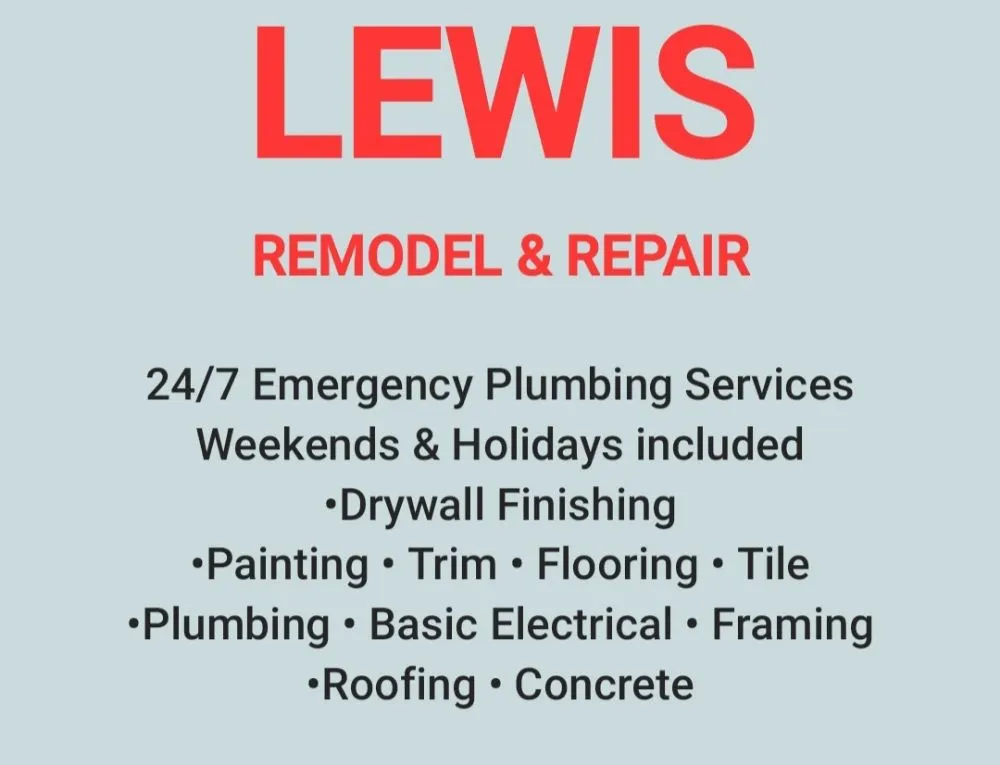 Top-rated plumbing repair in Meadowbrook, WV by Lewis Remodel & Repair