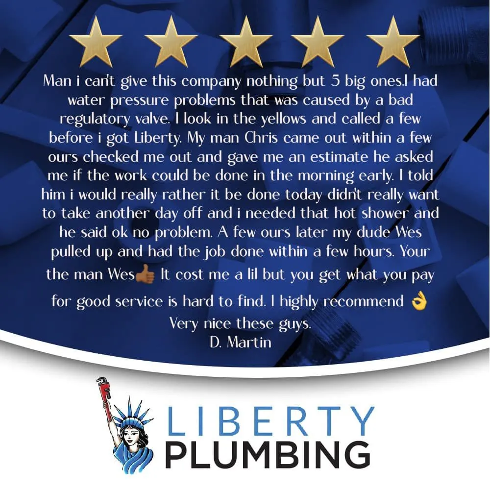 Slide of Liberty Plumbing