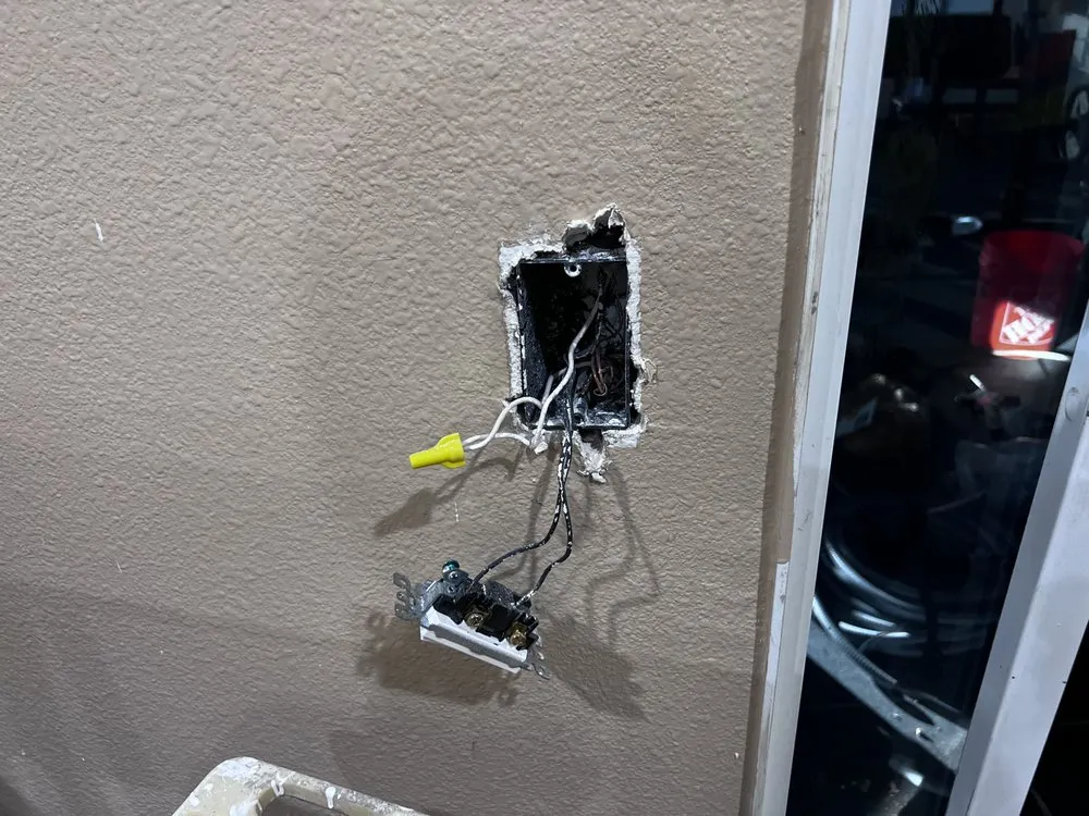 Slide of Light Emitting Electrical & Handyman Services