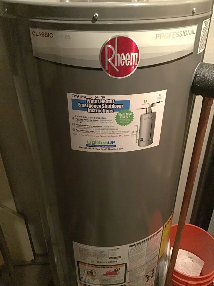 Emergency plumbing repair for homes in Windsor, CO by Lighten Up Plumbing, Heating, Cooling and Electric