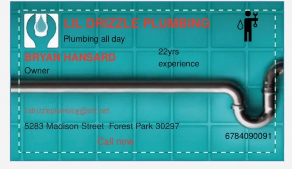 Slide of Lil drizzle plumbing