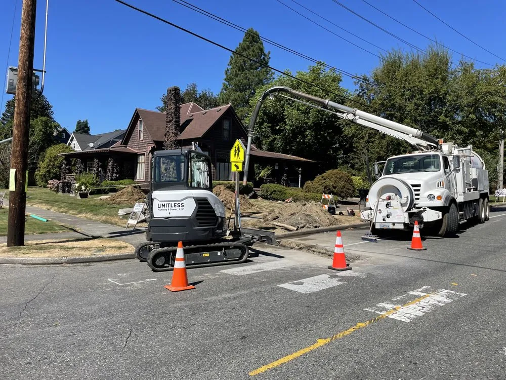 Slide of Limitless Plumbing & Sewer