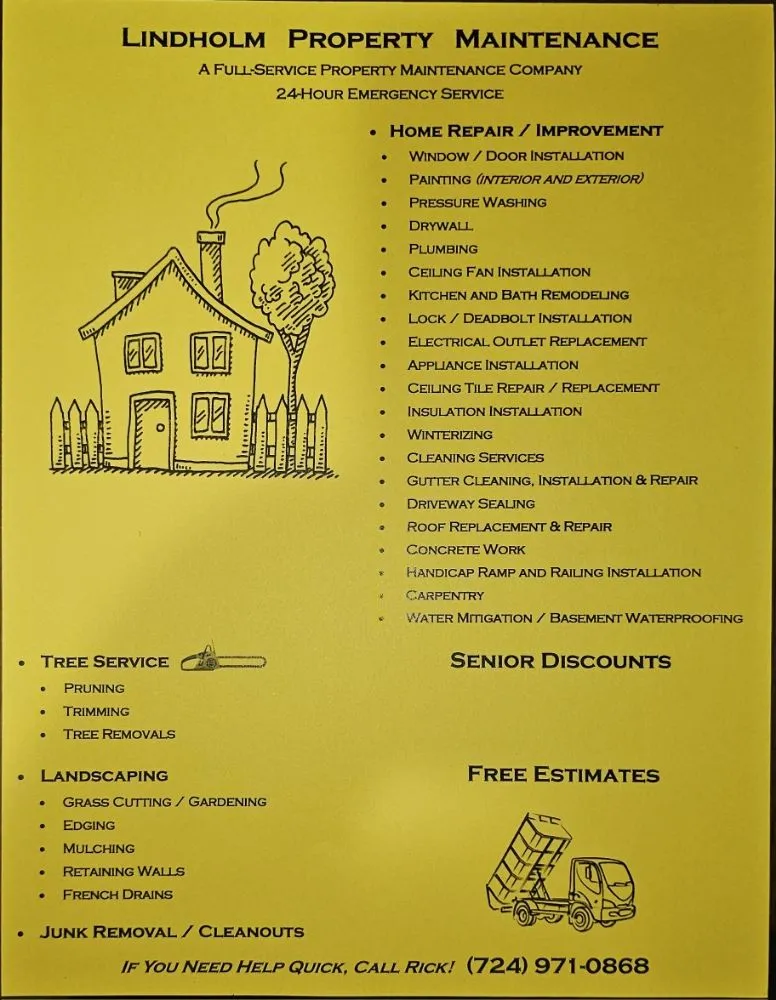 Slide of Lindholm Property Maintenance