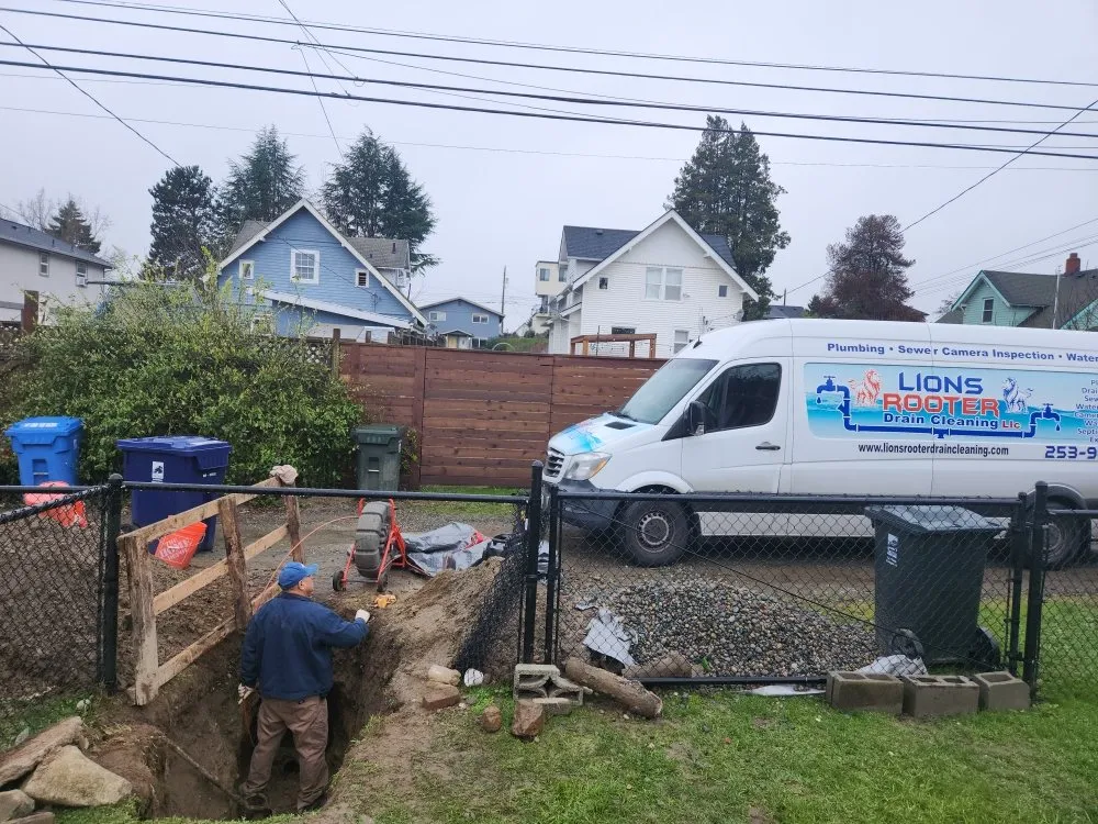 Slide of Lions Rooter Drain Cleaning
