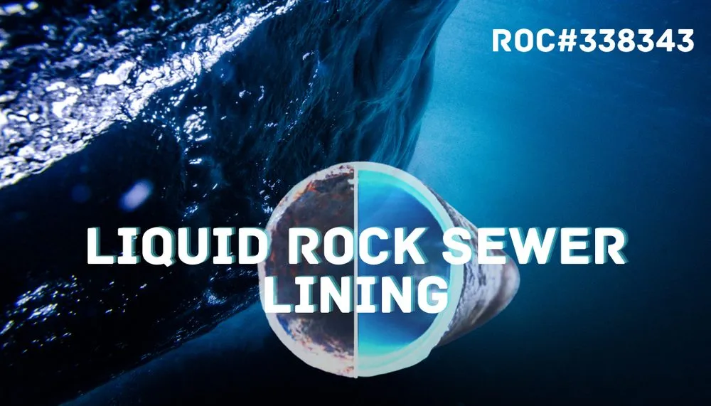 Slide of Liquid Rock Sewer Lining