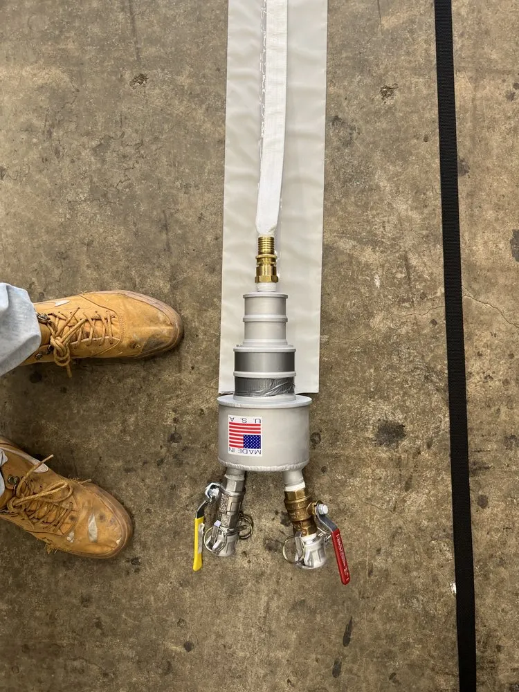 Slide of Liquid Rock Sewer Lining