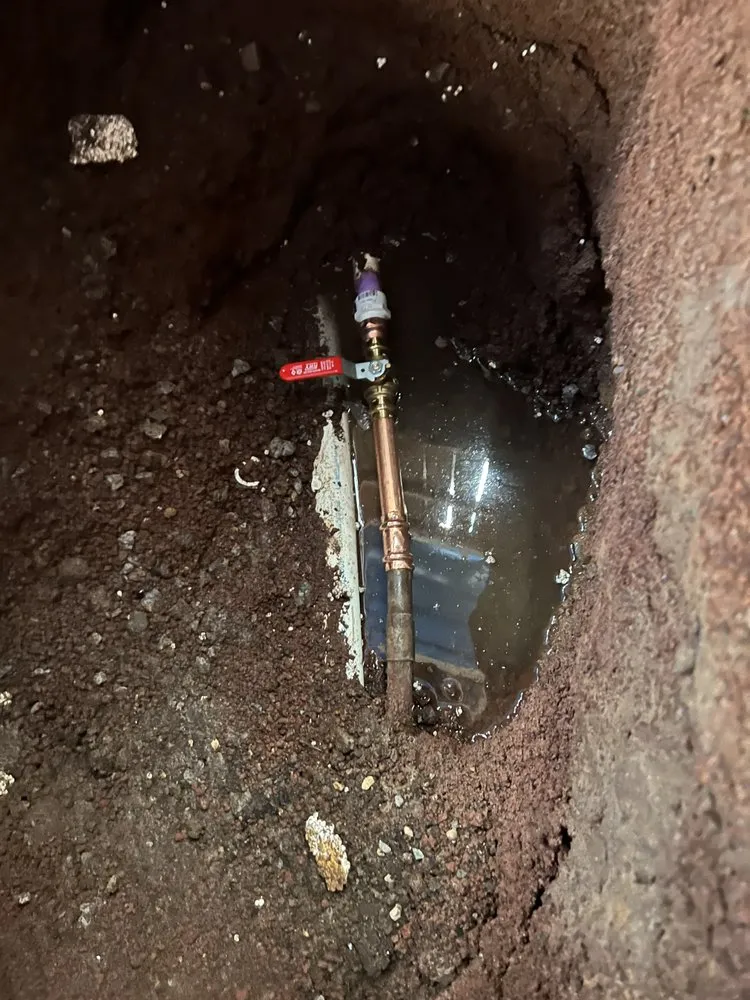 Slide of Liquid Rock Sewer Lining