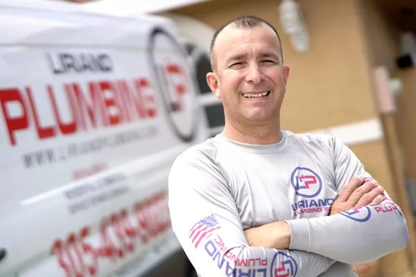 Liriano Plumbing Logo