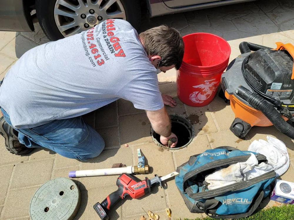 Slide of Little Guy Plumbing and Drain Service