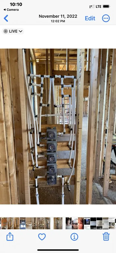 Slide of Little Joes plumbing