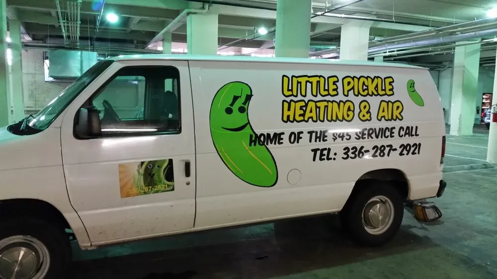 Slide of Little Pickle Heating and Air