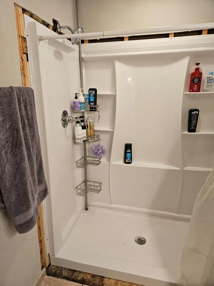 Slide of Living Water Drain & Plumbing