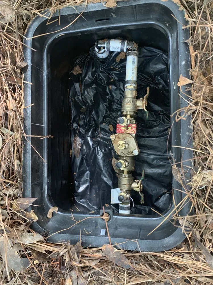 Slide of Living Water Drain & Plumbing