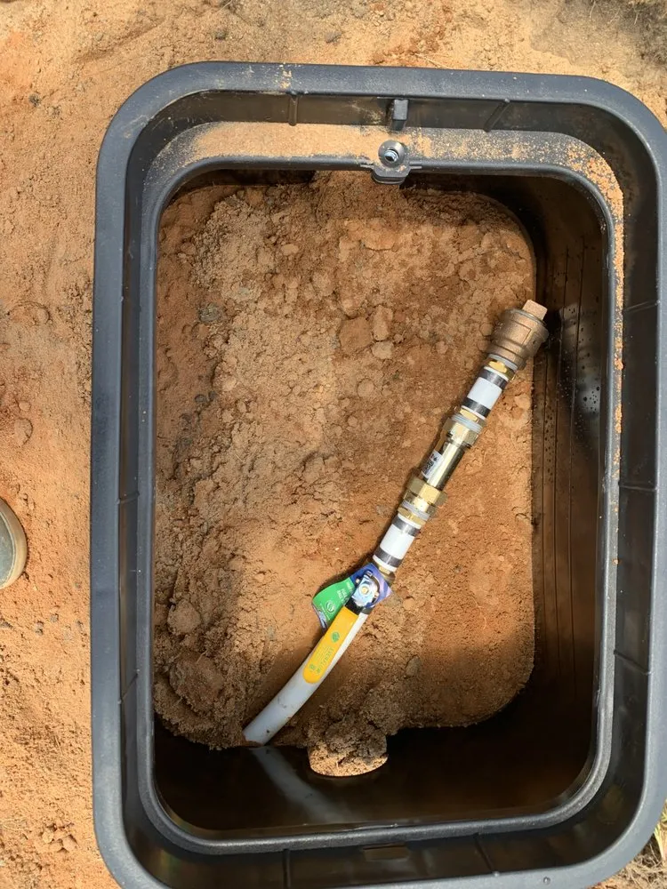 Slide of Living Water Drain & Plumbing