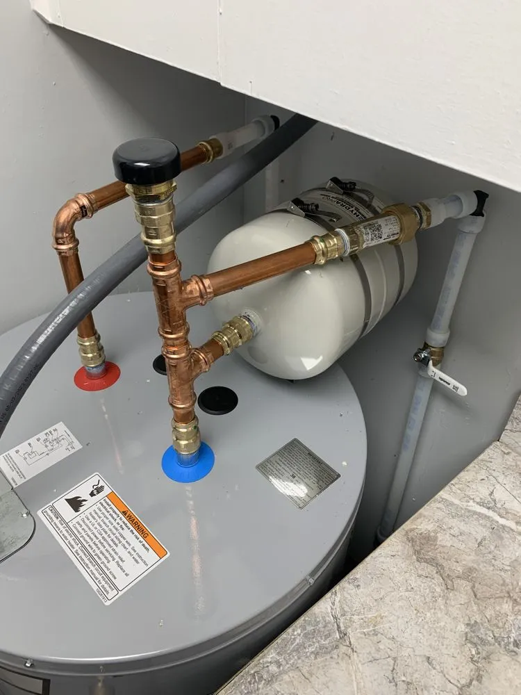 Slide of Living Water Drain & Plumbing