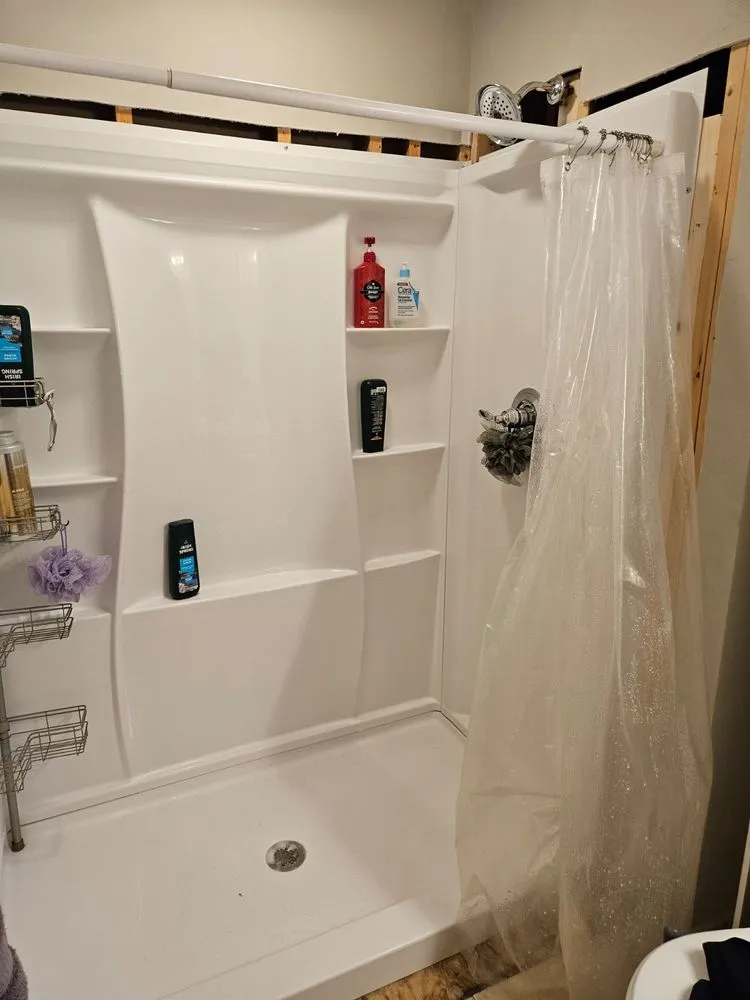 Slide of Living Water Drain & Plumbing