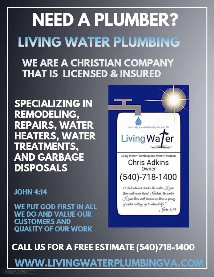 Slide of Living Water Plumbing & Water Filtration