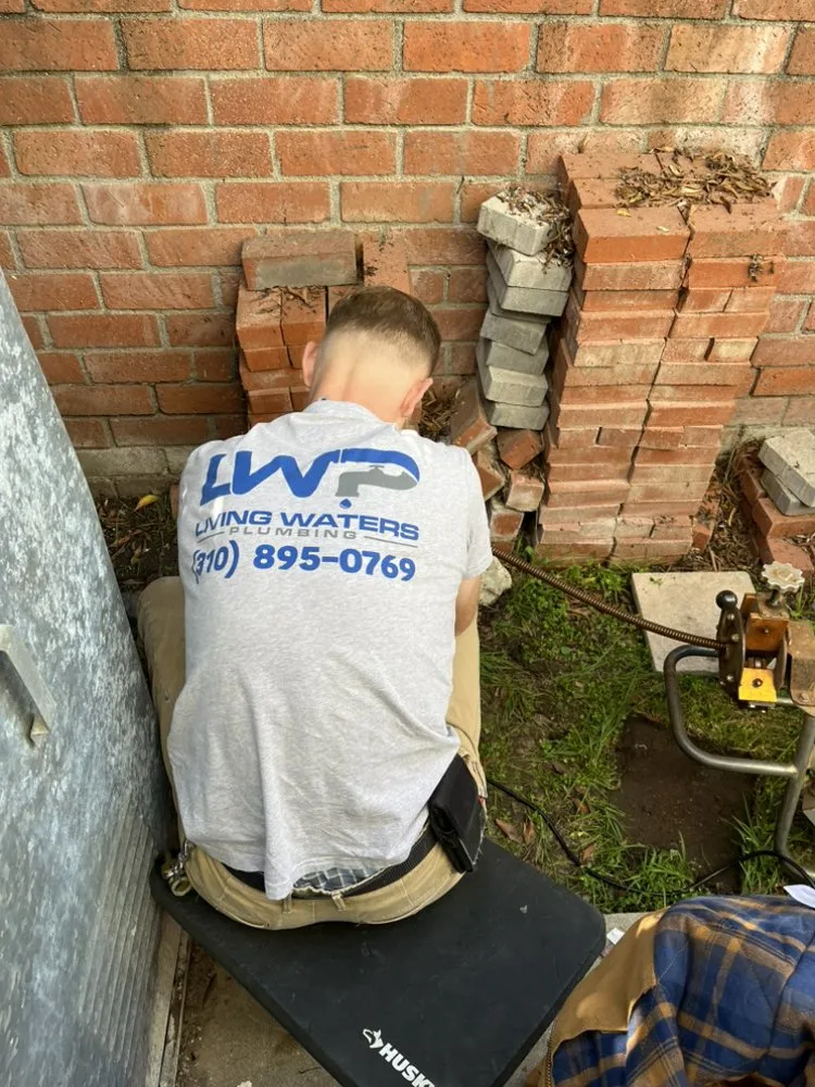 Slide of Living Waters Plumbing