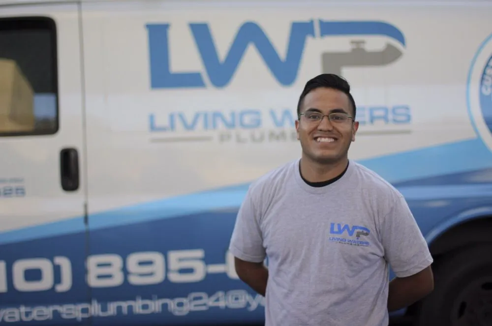 Slide of Living Waters Plumbing