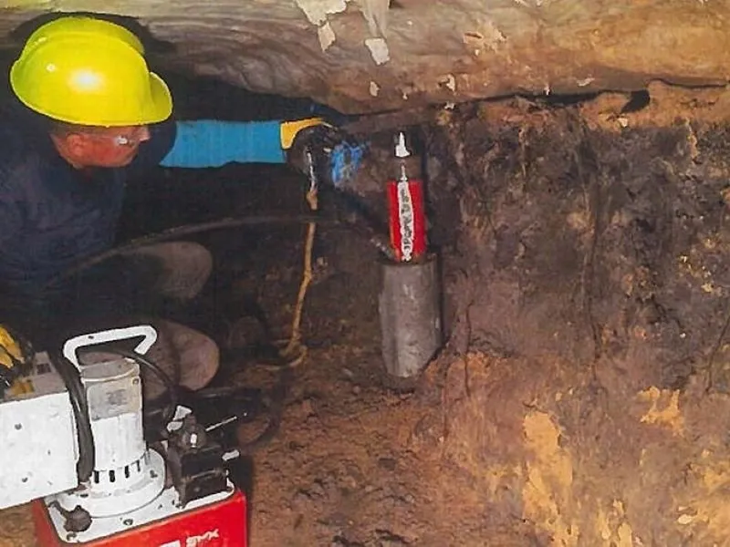 Slide of Livingston Foundation Repair