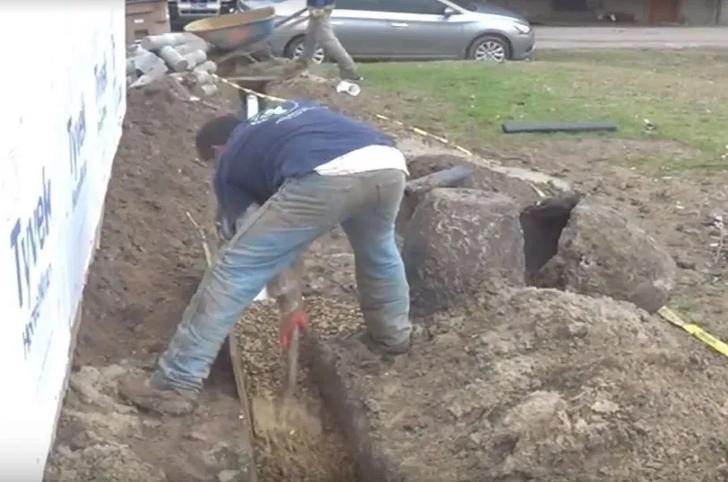 Slide of Livingston Foundation Repair