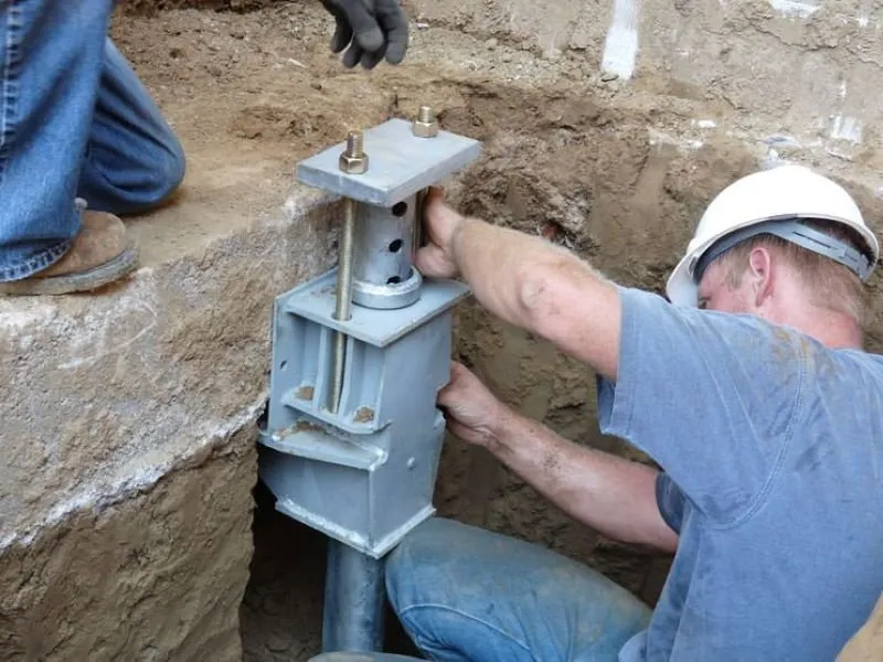 Slide of Livingston Foundation Repair