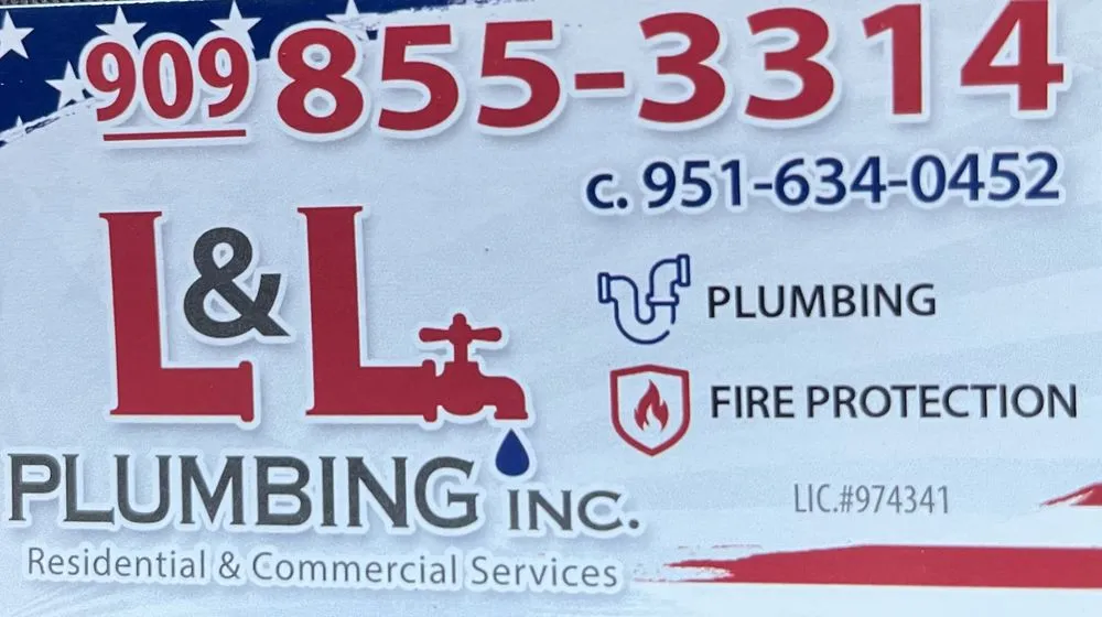 Slide of L&L Plumbing